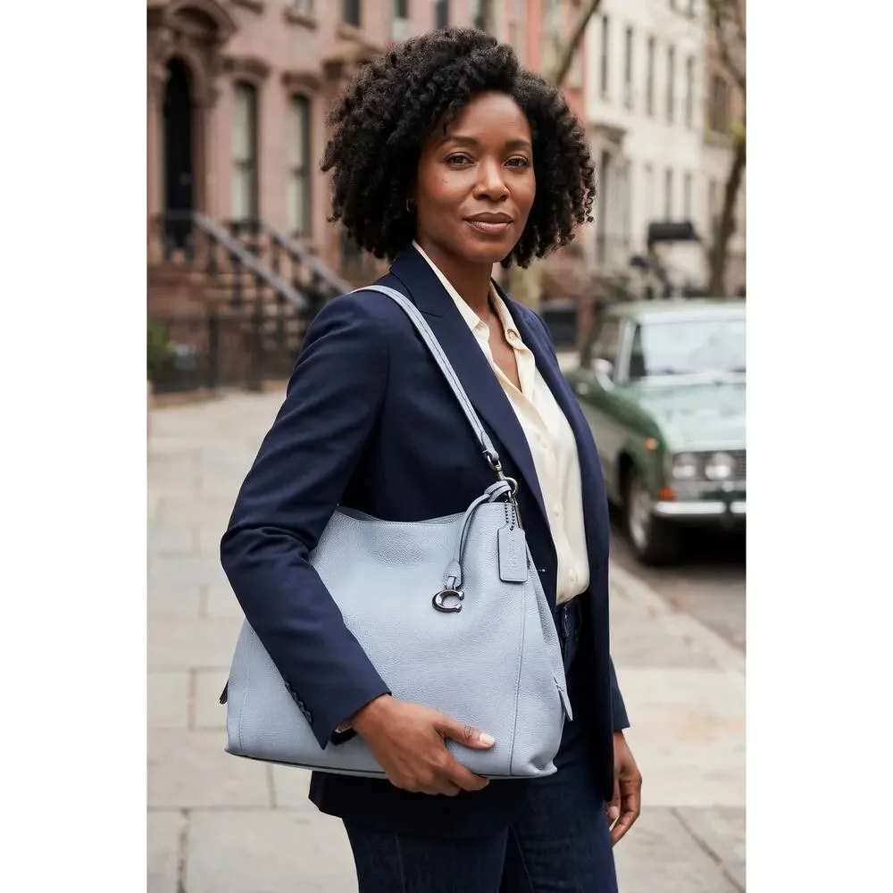 Coach 73545 Dalton 31 Leather Shoulder Bag